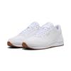 Sneaker PUMA "ST RUNNER V4 L", Gr. 38, puma weiß, glacial gray, gum, Leder, sportlich, Schuhe, Topseller