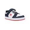 Sneaker DC SHOES "Manteca 4 V Sn", Kinder, Gr. 4(35), weiß, navy, rot, 100% Synthetik, Schuhe