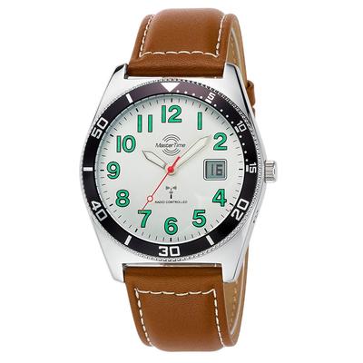 Funkuhr, braun, Armbanduhren, Herren Image