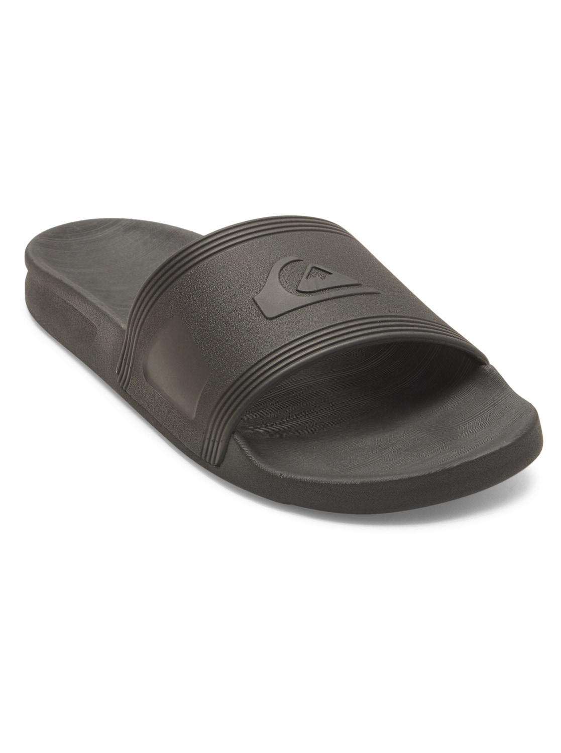 Sandale QUIKSILVER "Dockyard", Herren, Gr. 9(42), schwarz (schwarz 1), Obermaterial: Synthetikmaterial / Futter: Textil / Außensohle: EVA, Schuhe Sandale