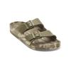 Sandale QUIKSILVER "Embark", Gr. 12(45), grün (grün 1), Obermaterial: Synthetikmaterial / Außensohle: EVA, Schuhe