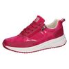 Plateausneaker WALDLÄUFER "H-MARA", Damen, Gr. 7,5 (41), pink, Leder, Textil, casual, Schuhe, Schnürschuh, Halbschuh, Freizeitsneaker in Komfortweite H