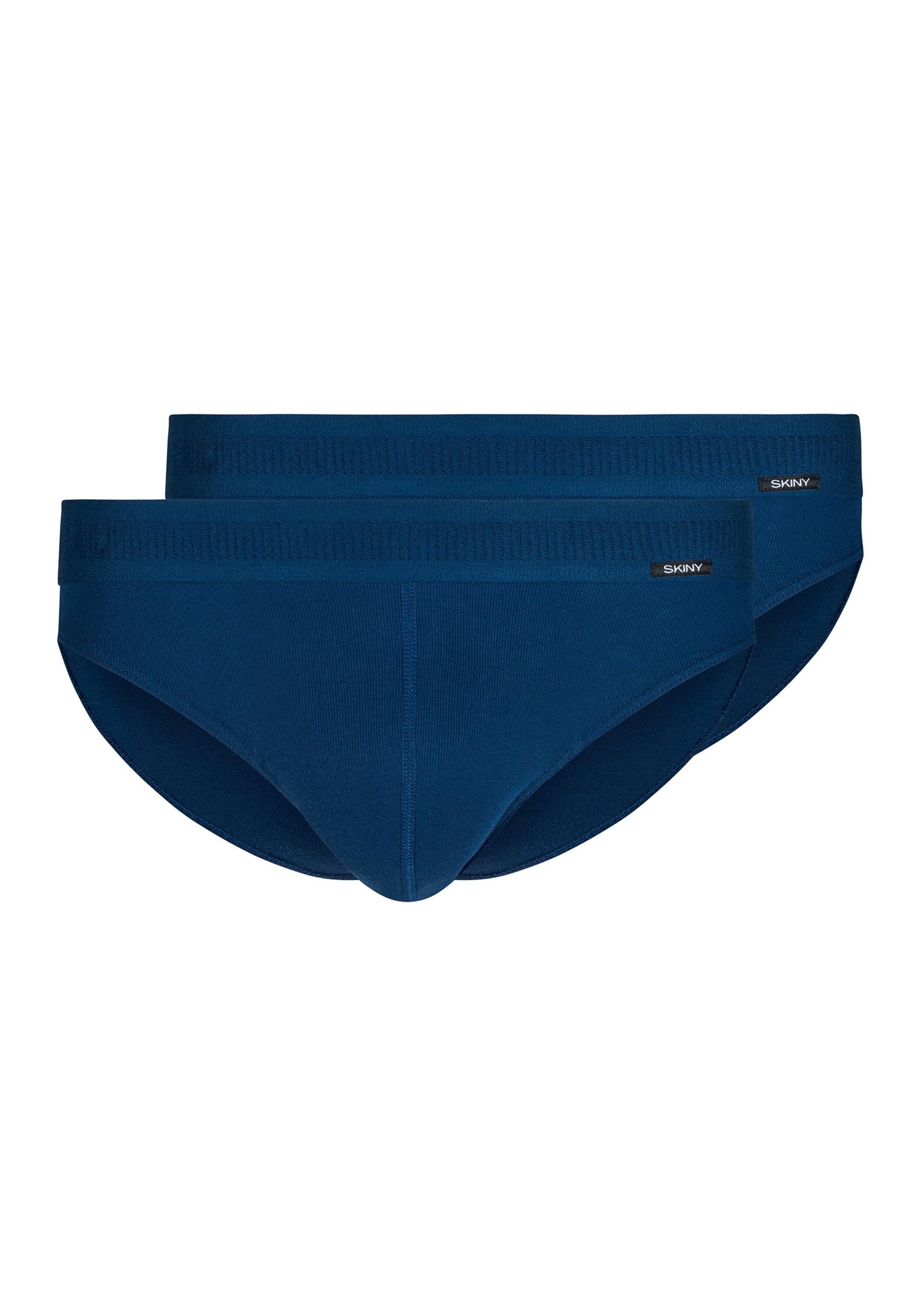 Slip SKINY "Slip 2er Pack", Herren, Gr. XXL, blau, Obermaterial: 100% Baumwolle CO., Unterhosen Slip
