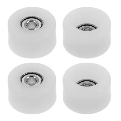 4 Pcs Finger Skateboard Wheels High Speed Bearings Easy Replacement Vibrant Colors Skateboard Parts