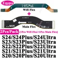 2 pezzi Wi-Fi segnale antenna scheda principale connettore scheda madre cavo flessibile principale per Samsung S20 S21 S24 Plus S22 S23 Ultra S928 S908