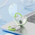 m80 vivavoce telefono guida auricolare clip auricolare bluetooth 5.3 design ergonomico suono surround hifi per fitness palestra allenamento telefono cellulare