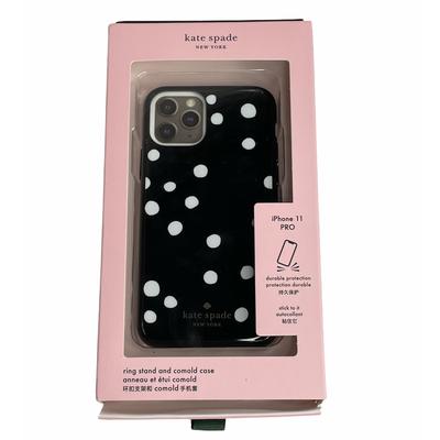 Kate Spade Accessories | Kate Spade Black And White Polka Dots Iphone 11 Pro Case | Color: Black/White | Size: Os