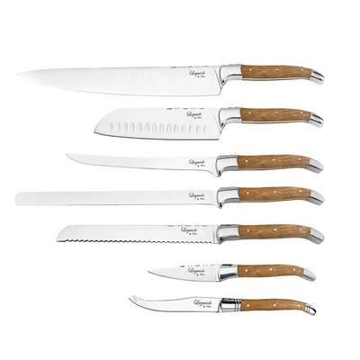 Messerset 7-tlg. Laguiole mit Rosenholzgriffen HAWS Image