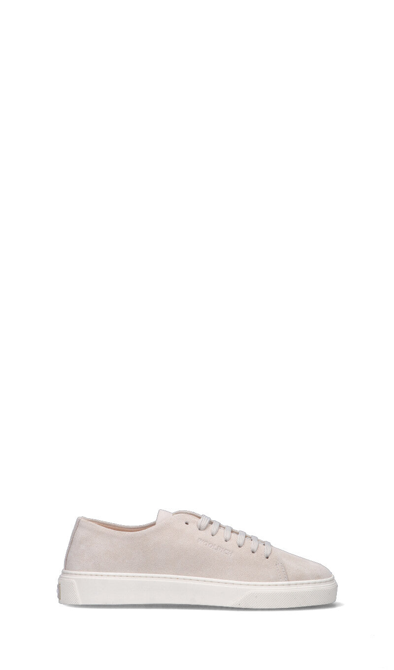 WOOLRICH Sneaker donna beige in suede