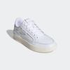 Sneaker ADIDAS SPORTSWEAR "ASPYRE", Gr. 41, cloud weiß, silber metallic, core weiß, Leder, Synthetik, sportlich, Schuhe