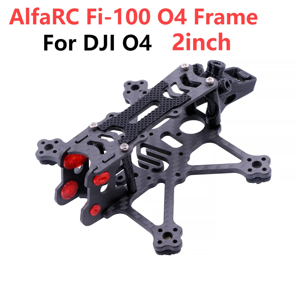 AlfaRC Fi-100 DJI O4 Air Unit 2 Zoll Propellerrahmen Kit FPV RC Racing Drone Caddx Nebula 1103 1104 1204 1206 Motor Elrs GPS 5,8G