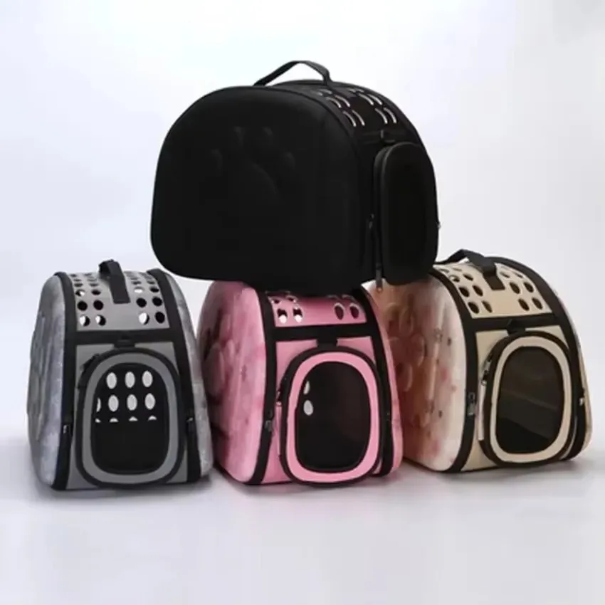 Outdoor Reise Tragbare Katze Welpen Sling Tasche Haustier Tragen Liefert Katze Taschen Tragbare Hund Tragetasche Haustier Falten Atmungsaktive Taschen Image