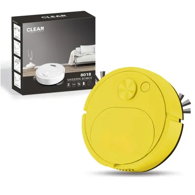 Neuer USB-Kehr roboter Staubsauger Wischen 3 in 1 Smart Wireless 1500pa Ziehen Reinigung Kehr boden Image