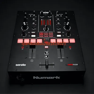 NUMARK Luma SCRATCH Zwei-Wege-DJ-Mischpult, integrierter SeratoDVS-Soundkarten-Innofader Image