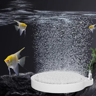 Fish Tank Aquarium Increasing Air Bubble Air Stone Oxygen Aerator Pond Pump Hydroponic Oxygen Accessories Fish Supplies