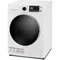 24" Washer and Dryer Combo 2.7 cu.ft 26lbs Washing Machine Steam Care, Overnight Dry, No Shaking