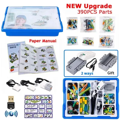 NEW Generation WeDo 2.0 Core Set Scratch 3.0 Robotics Construction Paper Guide School STEAM