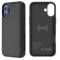Custodia di alimentazione per iPhone 16 Plus Custodia per caricabatteria intelligente Power Bank portatile Coperchio di ricarica ricaricabile esteso Batteria