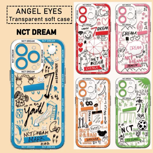 Kpop N-NCT D-replMark Coque de téléphone pour iPhone 15 14 13 12 11 Mini Pro Max X Poly XSMax 6S 6 7 8 Plus SE20 Couverture transparente