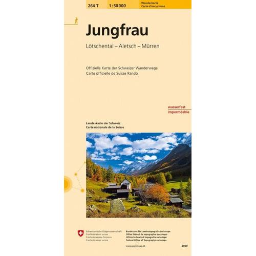 264T Jungfrau Wanderkarte