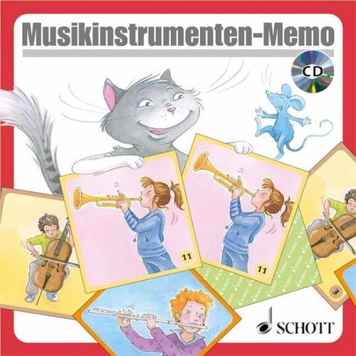Musikinstrumenten-Memo / Musik und Tanz für Kinder, Neuausgabe - Schott Music, Mainz