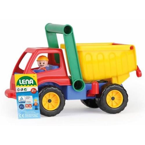 LENA® 04150 - Aktive, Kipper mit Spielfigur, Sandspielzeug - Simm Marketing