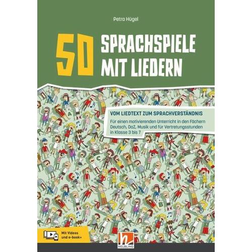 50 Sprachspiele mit Liedern - Petra Hügel