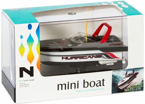 Invento 500800 - RC Mini Boat, ca. 13 cm kleines Rennboot - Invento