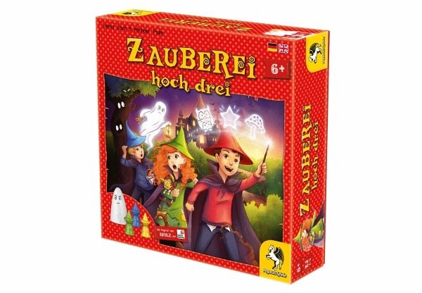 Pegasus 66013G - Zauberei hoch drei, Würfelspiel, Kinderspiel, Lernspiel - Pegasus Spiele / Selecta Spielzeug