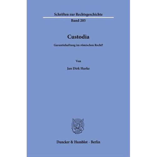 Custodia. - Jan Dirk Harke