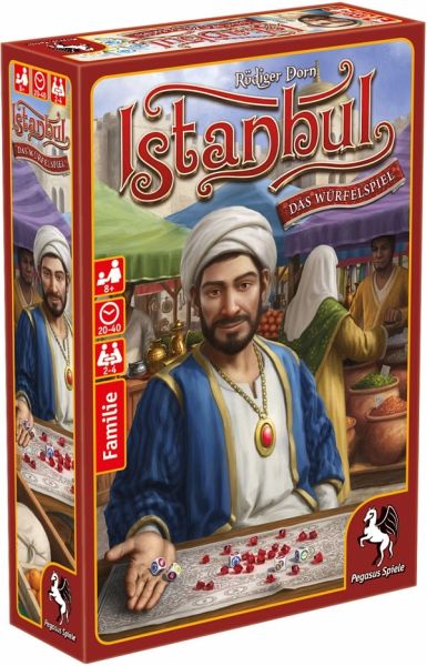 Pegasus 55118G - Istanbul, Das Würfelspiel, Brettspiel, Familienspiel - Pegasus Spiele