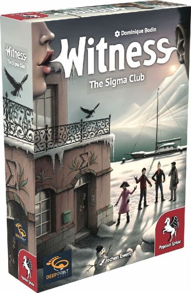 Witness The Sigma Club (Deep Print Games) (English Edition) - Pegasus Spiele