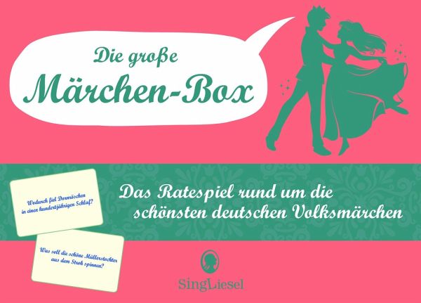 Die große Märchen-Quiz-Box für Senioren. Das Spiel rund um bekannte Märchen für Senioren. Auch mit Demenz. Spiele Box mi - Singliesel