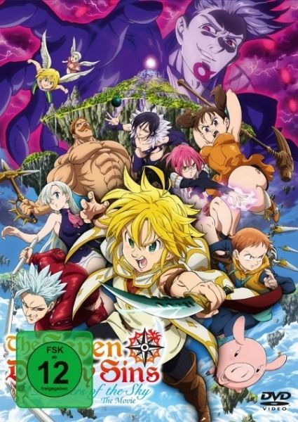 The Seven Deadly Sins Movie - Prisoners of the Sky (DVD) - AV Visionen