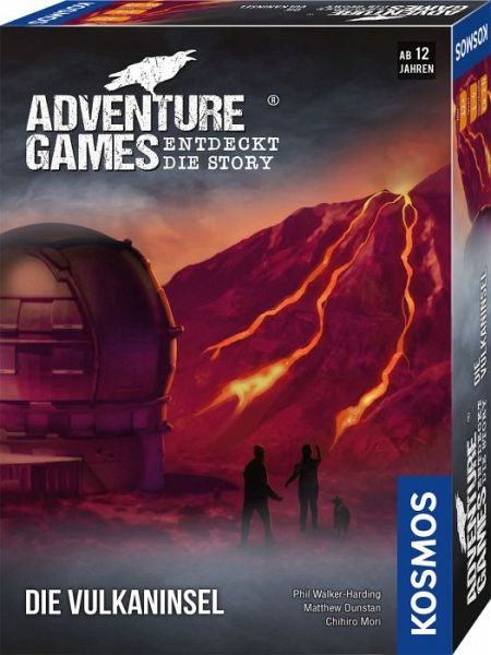 Adventure Games - Die Vulkaninsel (Spiel) - Kosmos Spiele