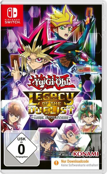 Yu-Gi-Oh Legacy of The Duelist: Link Evol. (Nintendo Switch - Code In A Box) - Konami