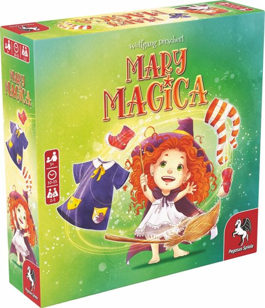 Pegasus 66027G - Mary Magica, Brettspiel, Familienspiel - Pegasus Spiele