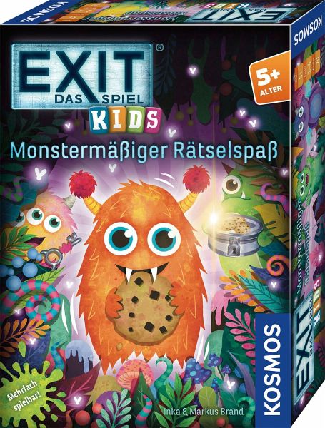 EXIT® - Das Spiel - Kids: Monstermäßiger Rätselspaß - Kosmos Spiele