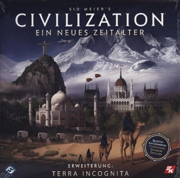 Sid Meier's Civilization, Ein neues Zeitalter - Terra Incognita (Spiel-Zubehör) - 2K Games / Asmodee / Fantasy Flight Games