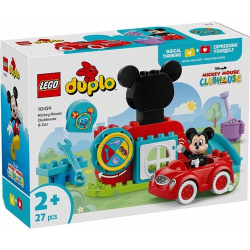 LEGO® DUPLO 10454 Disney Mickys Clubhaus und Auto - LEGO Spielwaren GmbH