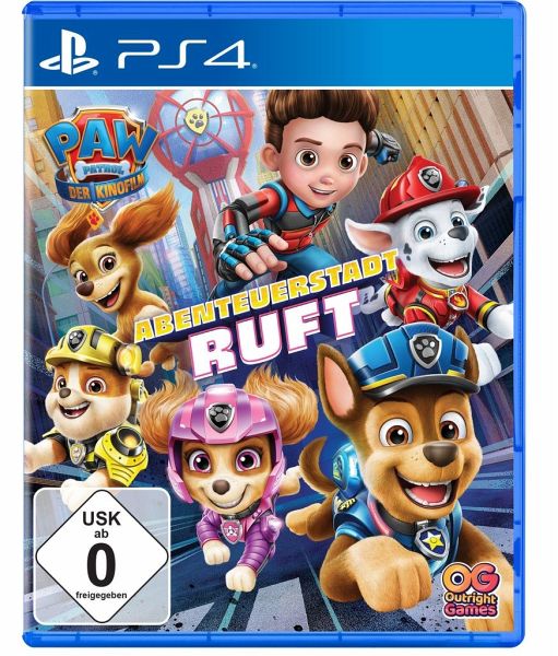 PAW Patrol - Der Kinofilm Abenteuerstadt ruft (PlayStation 4) - Bandai Namco Entertainment Germany / Outright Games