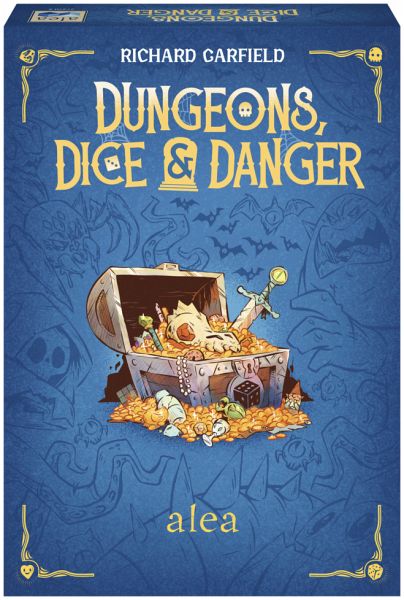 Ravensburger 27270 - Dungeons, Dice and Danger, alea Strategiespiel, Würfelspiel für Erwachsene, Roll & Write Spiel ab 1 - Ravensburger Verlag