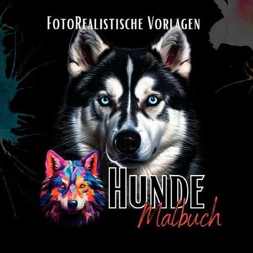 Malbuch Hunde 