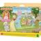 Sylvanian Families 5745 - Nursery Swing, Erlebniskindergarten Schaukel mit Baby-Creme-Kaninchen, Puppen-Spielset - Epoch