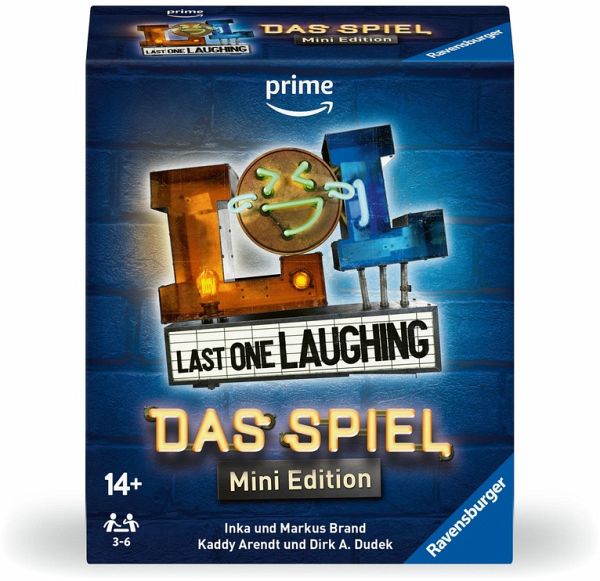Ravensburger 24592 - LOL, Last One Laughing, Das Spiel Mini Edition, Partyspiel, Kartenspiel ab 14 Jahren - Ravensburger Verlag