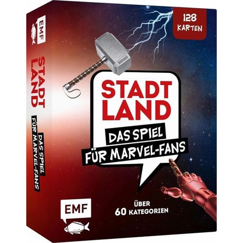 Kartenspiel: Stadt, Land, ... Das inoffizielle Spiel für Marvel-Fans mit 128 Karten - Edition Michael Fischer