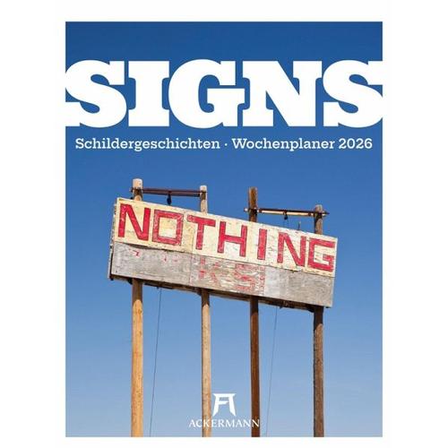 Signs Wochenplaner Kalender 2026 - Ackermann Kunstverlag