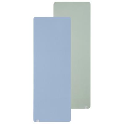 GAIAM - TPE - Yoga Mat 6 mm Performance - Yogamatte Gr 61 x 173 x 0,6 cm blau/grau