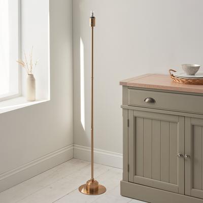 Briar Rechargeable Floor Light in Brushed Aged Brass