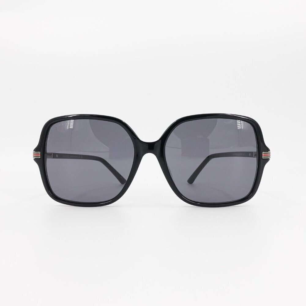 Gucci Accessories | Gucci Gg1448 Square Sunglasses Black Gray Os | Color: Black/Gray | Size: 58/17/145